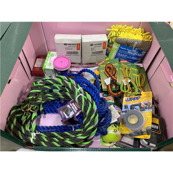 Hardware and Accessories Including Ropes, Cables, and Tools