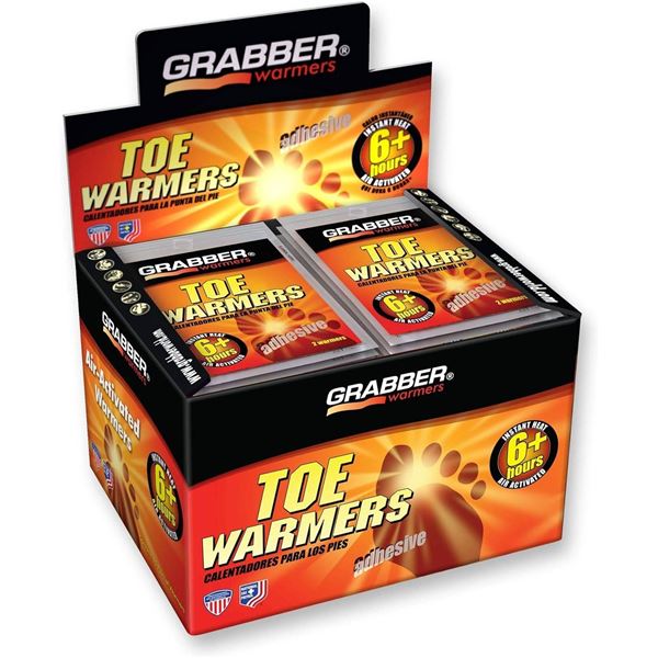 Bulk Lot of Grabber Toe Warmers – Multiple Units