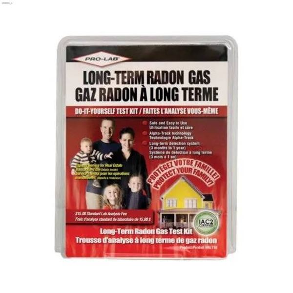 Pro-Lab Long-Term Radon Gas Test Kit with Analysis Capabilities LOT OF 2