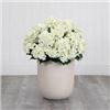 Image 1 : Nearly Natural Real Touch Hydrangea Floor Plant with Vase