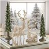 Image 1 : Deer Family With Trees 6-Piece Figurine Set