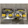 Image 2 : ShowMaster 2-Pack 1-1/2 Inch Laminated Steel Padlocks – Lot of 2 – 4 Units Total