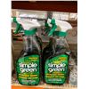 Image 2 : Lot of 6 Simple Green All-Purpose Cleaner Concentrate 24 oz Sprayers