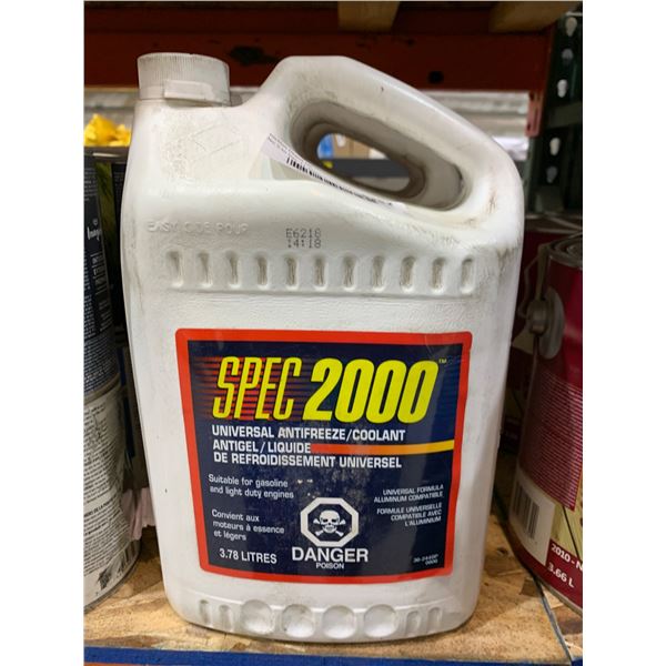 Spec 2000 Universal Antifreeze/Coolant 3 x 3.78 Liters