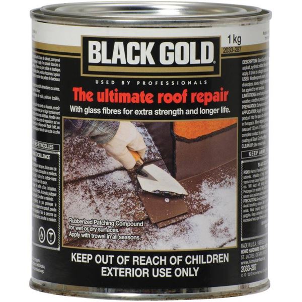 Black Gold Professional Roof Repair 6 x 1kg (Model 2033-287)