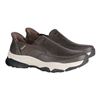 Image 1 : Skechers Swift Fit Chocolate Slip-On Shoes, Memory Foam, Size 10