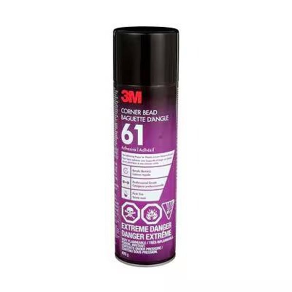 3M Corner Bead 61 Spray Adhesive, Case of Multiple Cans 6 x 470g