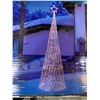 Image 3 : LED Cone Tree With 2000 Micro-Lights and Star Topper