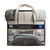 Image 1 : Frye 3-Piece Faux Fur Comforter Set, Queen Size
