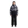 Image 1 : XMTN 2-Piece Snow Suit Set, Size 14, Black with Floral Print