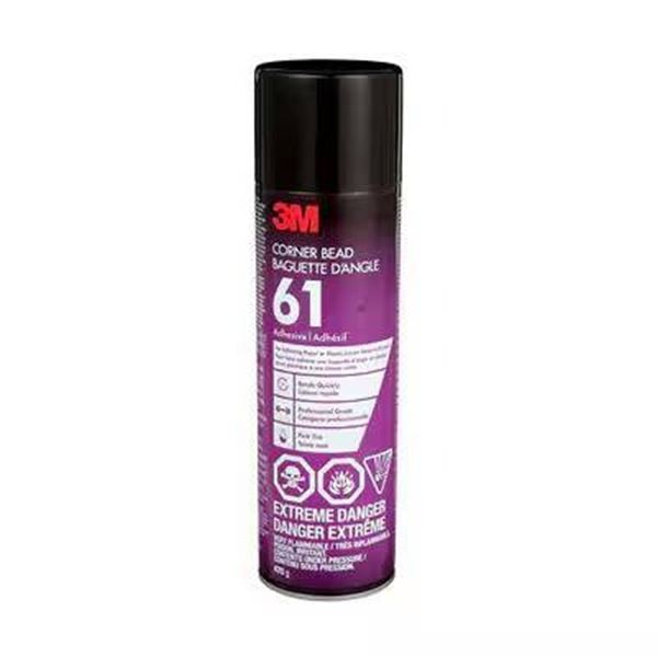 3M Corner Bead 61 Spray Adhesive, Case of Multiple Cans 6 x 470g