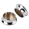 Image 1 : Closet Pro HD Chrome Decorative End Caps 1-5/16 Inch Diameter