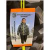Image 3 : Stormpack Boys Snow Suit Size 12 in Geometric Pattern with Neon Highlights