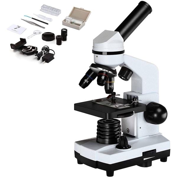 SWIFT SS120 Series Biological Microscope Kit with 80X-2000X Magnification