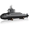 Image 1 : Military World-Strategic Nuclear Submarine Building Block Model, 1498 Pieces