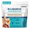 Image 1 : Liquid IV Hydration Multiplier White Peach 30 Stick Packs 300g