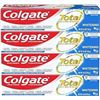 Image 1 : Colgate Total Active Clean Toothpaste Whitening Formula 4 x 75 mL