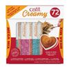 Image 1 : Creamy Cat Treats Mega Mix with 12 Sticks, Various Flavors