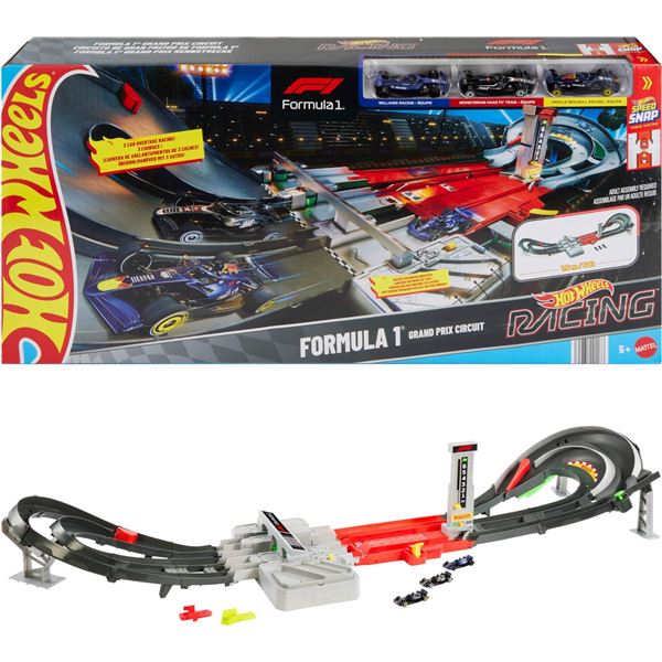 Hot Wheels Formula 1 Grand Prix Circuit Racing Track Set