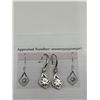 Image 6 : $1350 APPRAISED 2.00 CARAT MOISSANITE DROP EARRINGS