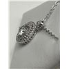 Image 4 : $1070 APPRAISED 1.00 CARAT MOISSANITE PENDANT & CHAIN SET