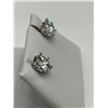 Image 2 : $2020 APPRAISED 4.00 CARAT SOLITAIRE STUD EARRINGS