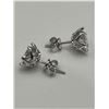 Image 4 : $2020 APPRAISED 4.00 CARAT SOLITAIRE STUD EARRINGS