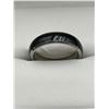 Image 1 : Men’s Black and Silver-Tone Tungsten Carbide Ring size 10