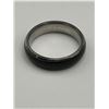 Image 3 : Men’s Black and Silver-Tone Tungsten Carbide Ring size 10