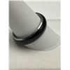 Image 5 : Men’s Black and Silver-Tone Tungsten Carbide Ring size 10