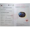 Image 3 : 9.2 ct Certified Midnight Sapphire gemstone ($11,040 Appraisal)