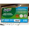 Image 2 : Swiffer Wet Cloths 2×32 for Use on Finished Floors