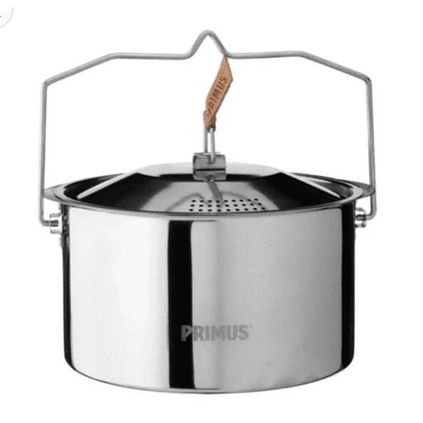 Primus Campfire Pot 3.0L Rugged Stainless Steel with Lid Colander