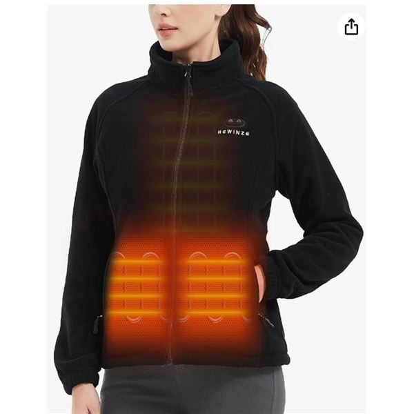 HEWINZE Women’s Heated Fleece Jacket