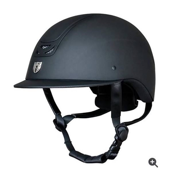 Tipperary Royal 9500 Helmet – Traditional Brim Matte Black, Size M