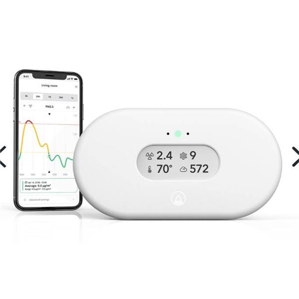 Airthings View Plus Air Quality Monitor With App Support