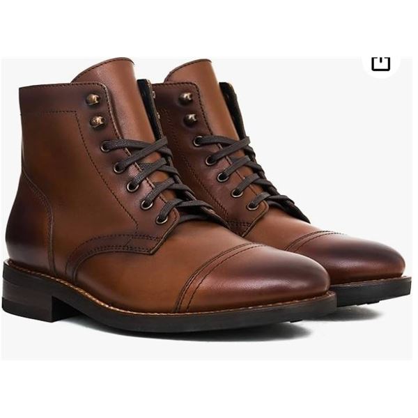 Thursday Boot Company Captain Men’s Lace-up Boot Brandy, Size 6.5