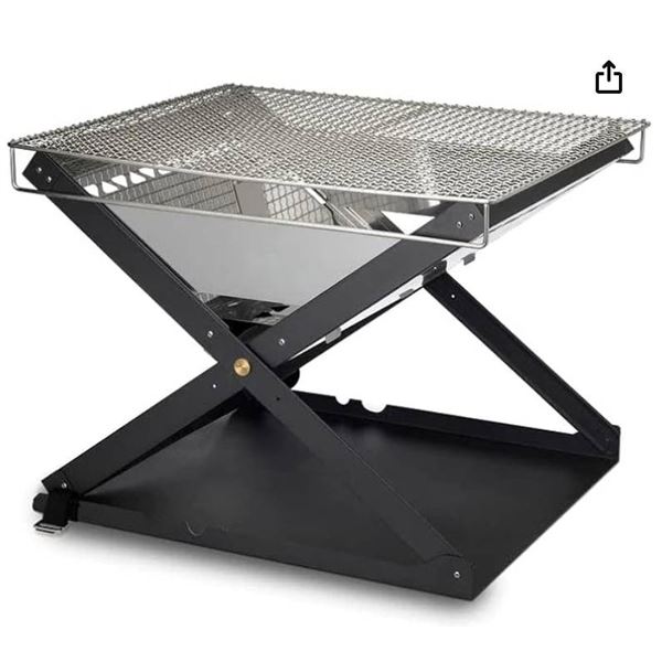 Primus Kamoto Portable Fire Pit with Grill Grate and Pack Strap