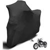 Image 1 : D2G Motorcycle Cover Indoor Stretch Soft Motorbike Cover (96-inch)