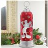 Image 1 : Disney Holiday Laser Engraved Lantern with LED light, Red