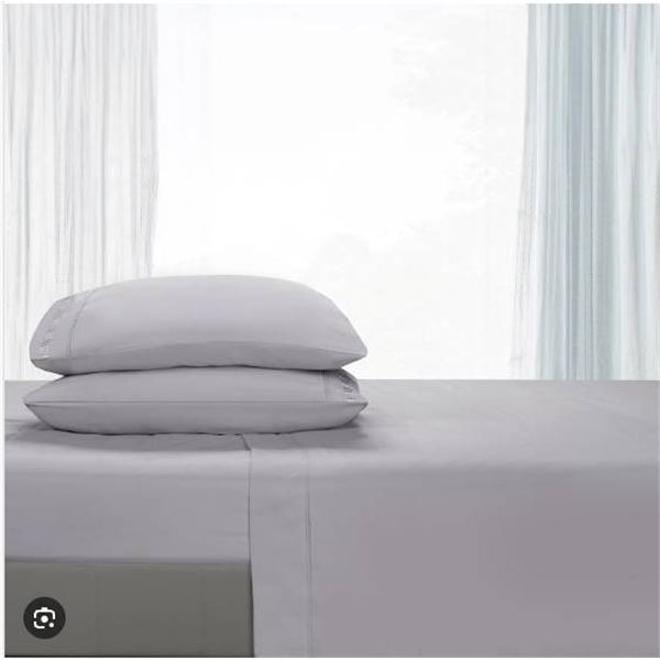 Comfy Bamboo World Celeste 9900 Series King 4-Piece Sheet Set Grey