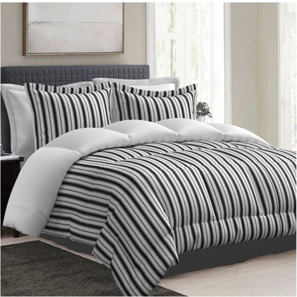 Comfy Bamboo World King Size Bedding 7 Pc Set