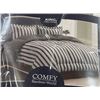 Image 2 : Comfy Bamboo World King Size Bedding 7 Pc Set