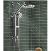 Image 1 : Kohler Hydrorail 3-in-1 Multifunction Shower Column Kit in Polished Chrome Finish