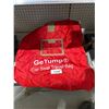 Image 3 : GeTump Car Seat Travel Bag in Red Nylon with Adjustable Straps