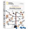 Image 1 : National Geographic Magnetic Marble Run – 150-Piece STEM Building Set