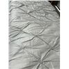 Image 5 : JollyVogue Light Grey Reversible Comforter (Only) Standard Size 80″x96″