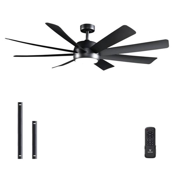 Vagizm 61-Inch DC Motor Ceiling Fan With Remote