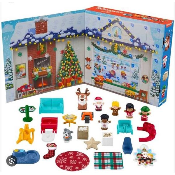 Fisher-Price Little People Advent Calendar With 24 Pieces
