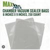 Image 1 : LEM MaxVac Pro Chamber Vacuum Sealer Bags 250 Count 10 x 13 in